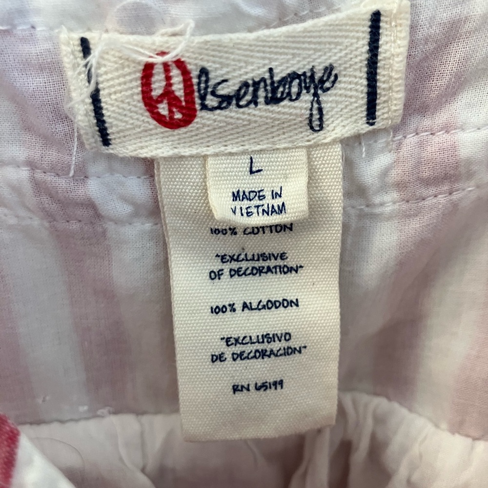Olsenboye Y2K Striped Babydoll Bubble Tank - Picture 6 of 7